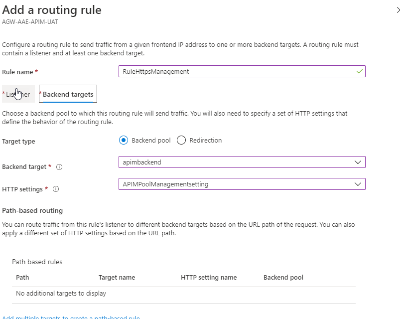 add https routing rule