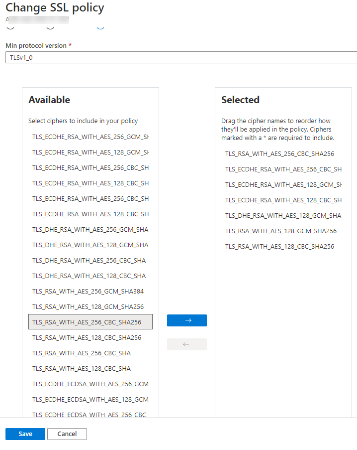 App gateway no metrics